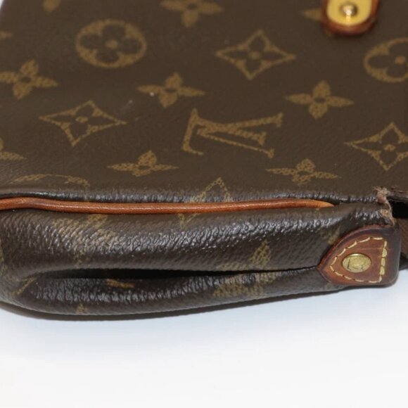 Louis Vuitton Monogram Pochette Eva Crossbody Shoulder Handbag *READ* - Picture 5 of 16